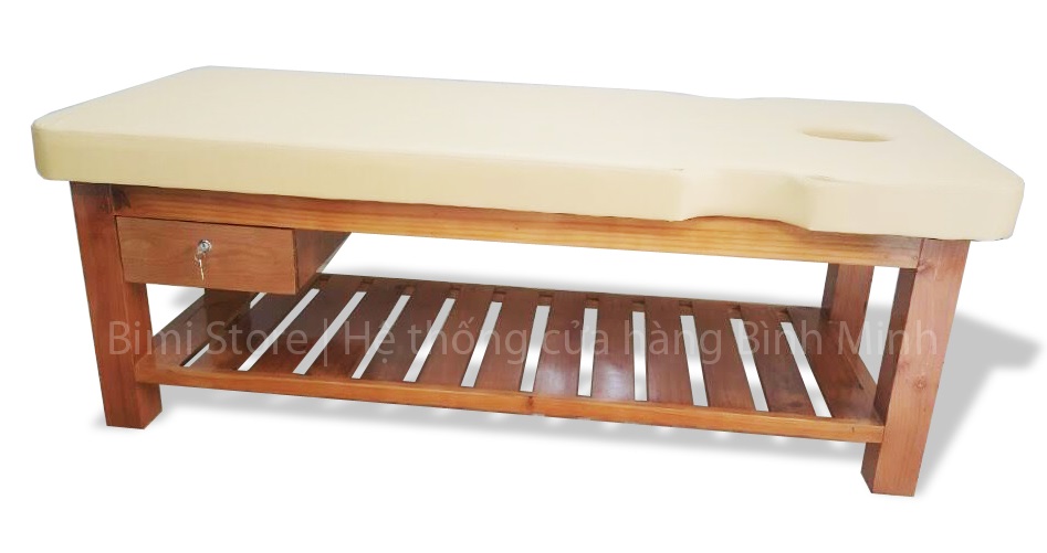 giường massage có hộc